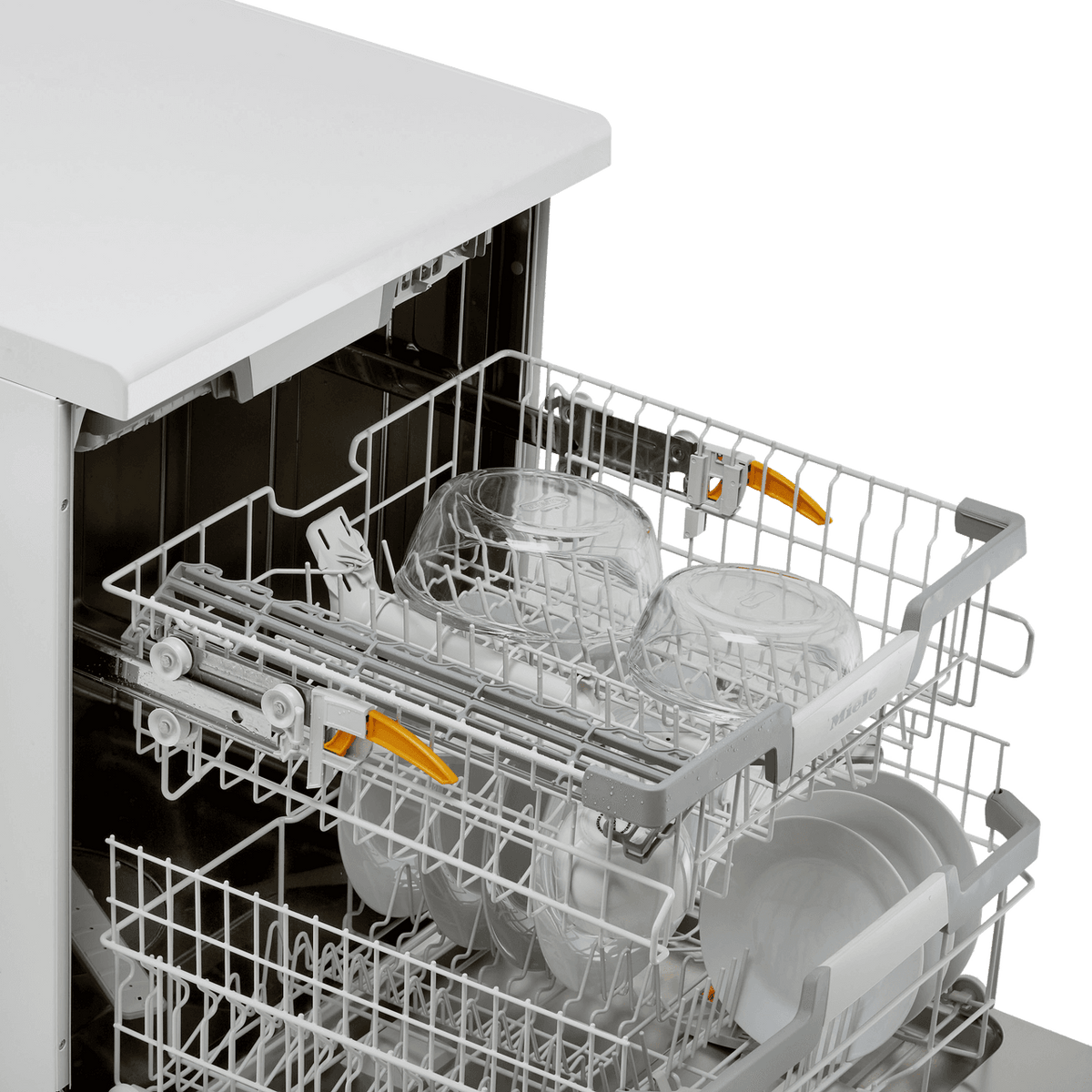 Miele G7110SC Wifi Connected Standard Dishwasher - White - B Rated