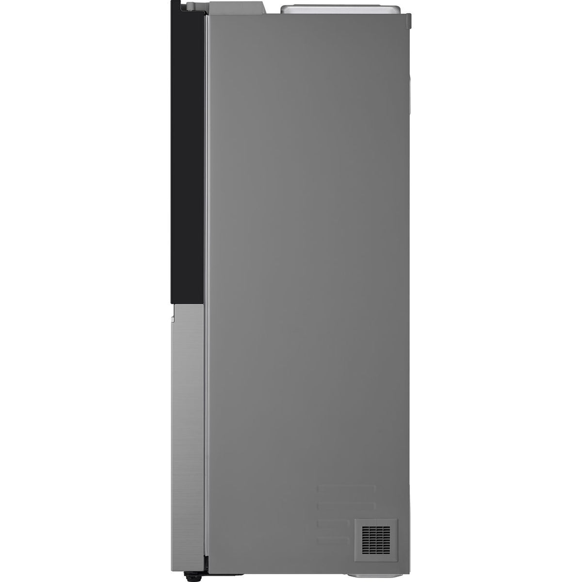 LG InstaView™ GSGV81PYLL Wifi Connected Non-Plumbed Frost Free American Fridge Freezer - Prime Silver - E Rated