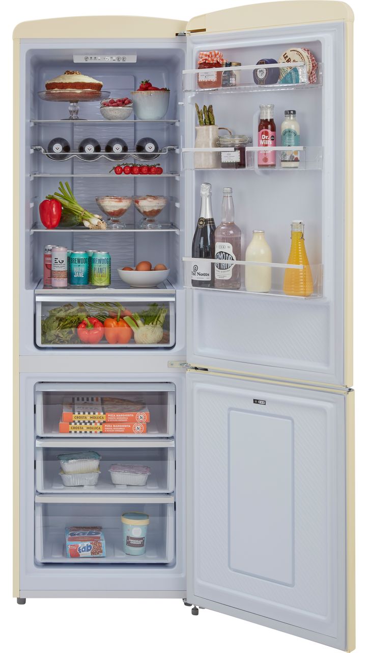 CDA Florence Barley 60-40 Frost Free Fridge Freezer - Barley - D Rated