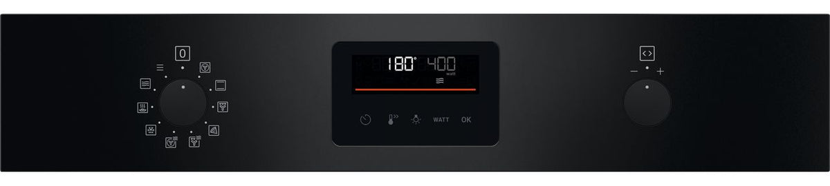 Zanussi Series 60 CookQuick ZVENM6K3 Built In Combination microwave oven - Black