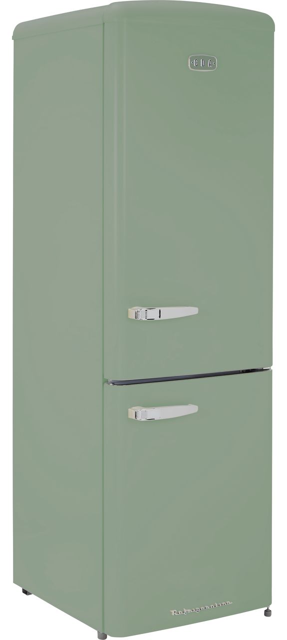 CDA Florence Meadow 60-40 Frost Free Fridge Freezer - Meadow Green - D Rated