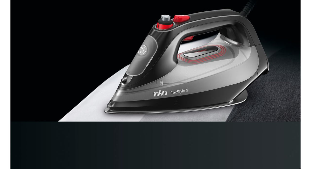 Braun TexStyle9 SI9281BK 3100 Watt Steam Iron -Black