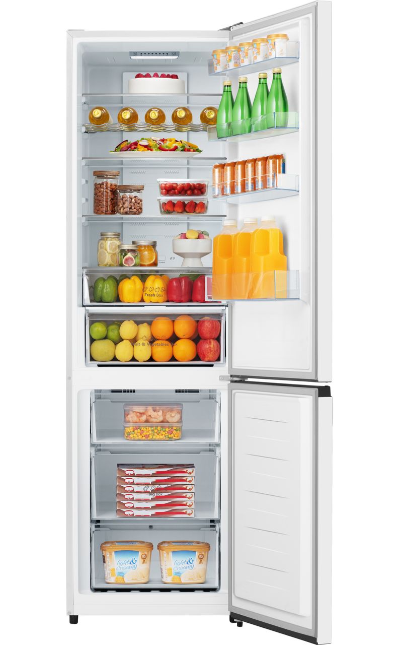 Hisense RB435N4BWE 70-30 Frost Free Fridge Freezer - White - E Rated