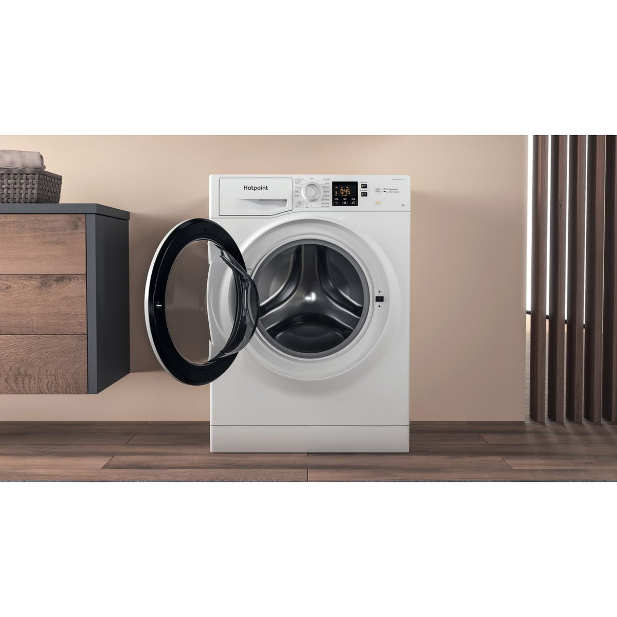 Hotpoint NSWA945CWWUKN 9kg Washing Machine with 1400 rpm - White - B Rated