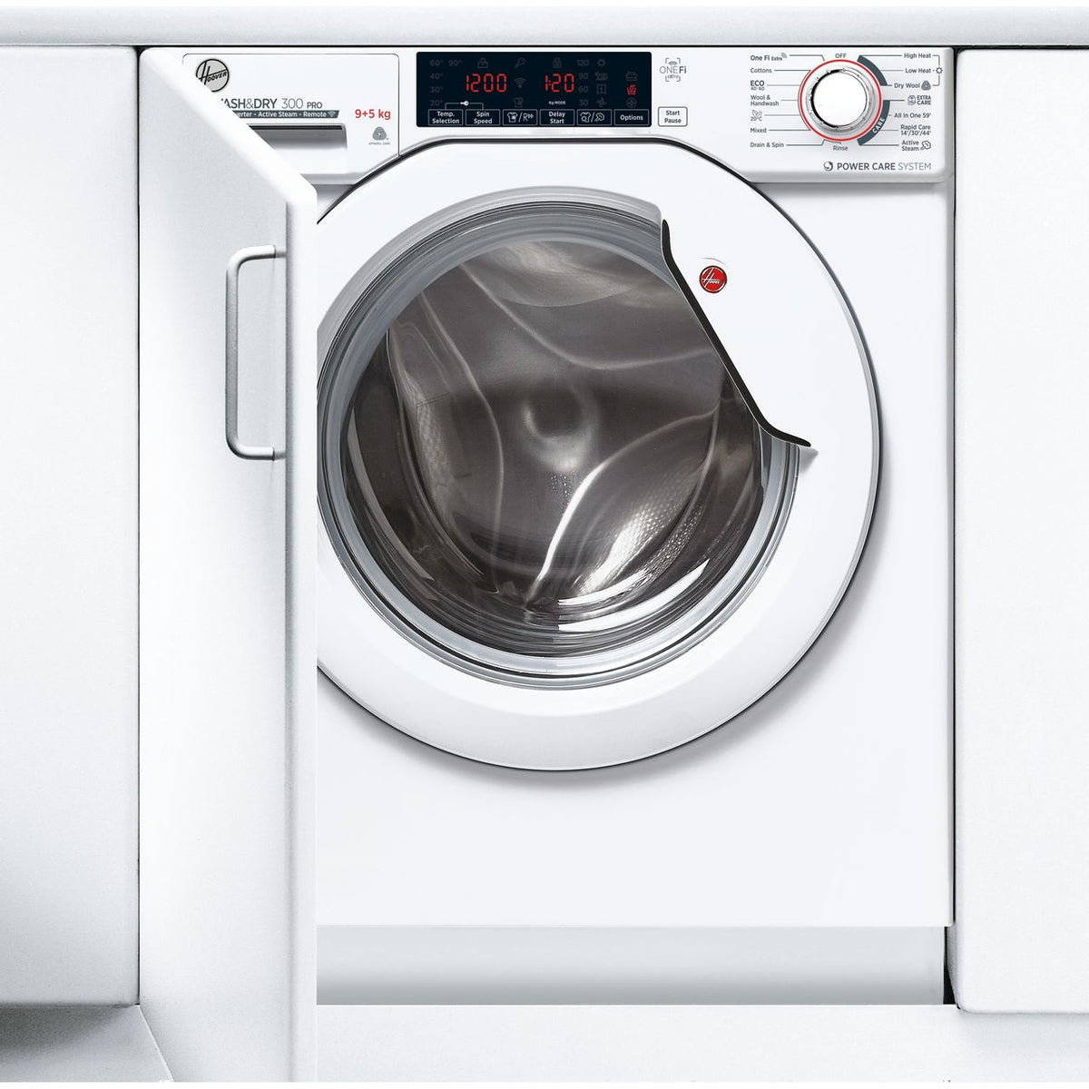 Hoover H-WASH&DRY 300 PRO HBDOS695TAME Integrated 9Kg - 5Kg Washer Dryer with 1600 rpm - White - D Rated