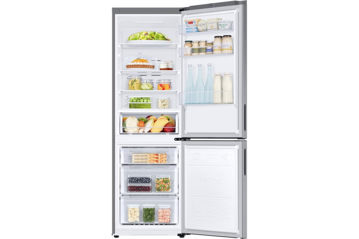 Samsung RB33B610ESA 70-30 Total No Frost Fridge Freezer - Silver - E Rated