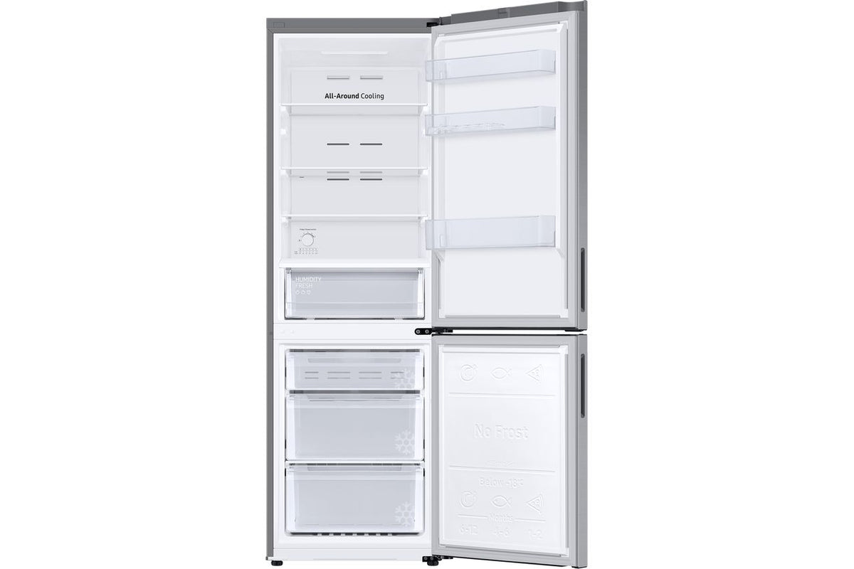 Samsung RB33B610ESA 70-30 Total No Frost Fridge Freezer - Silver - E Rated