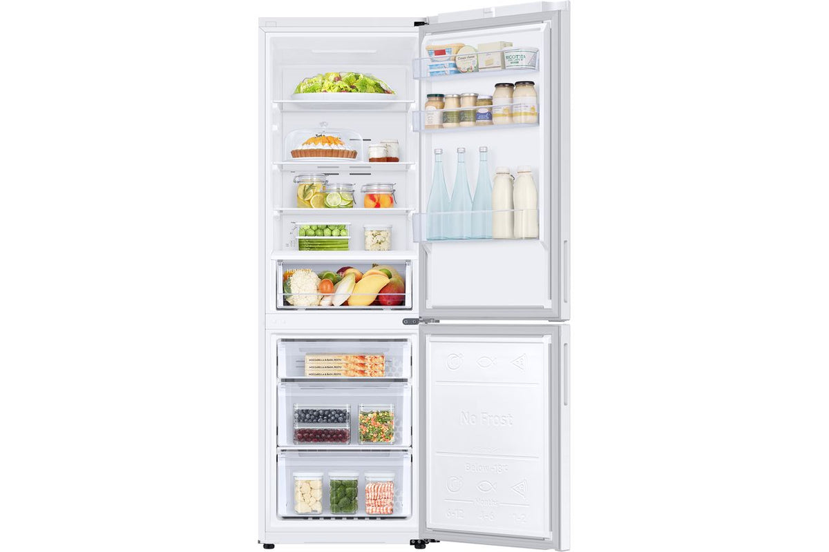 Samsung RB33B610EWW 70-30 Total No Frost Fridge Freezer - White - E Rated