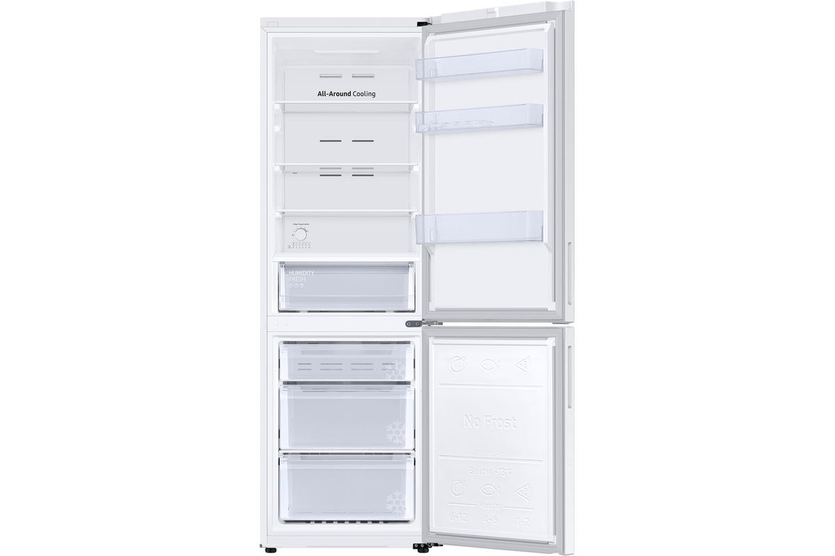 Samsung RB33B610EWW 70-30 Total No Frost Fridge Freezer - White - E Rated