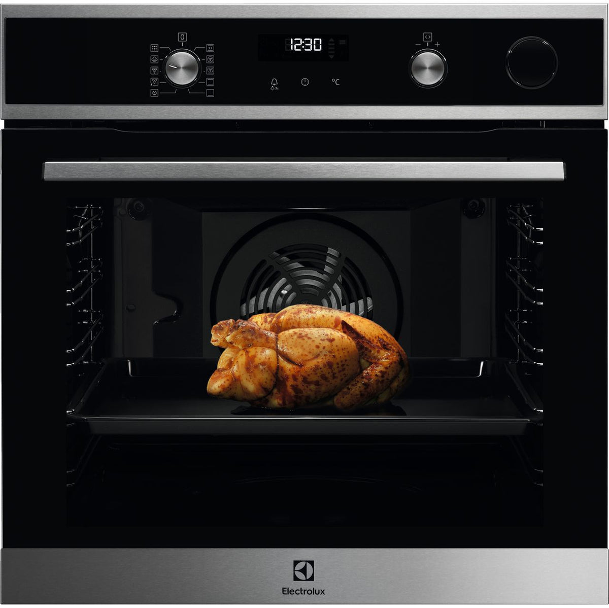 Electrolux KOC6P40X Built In Electric Single Oven with Pyrolytic Cleaning - Stainless Steel - A+ Rated