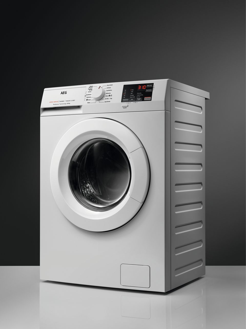 AEG ProSense® Technology L6WEJ841N 8Kg - 4Kg Washer Dryer with 1600 rpm - White - E Rated