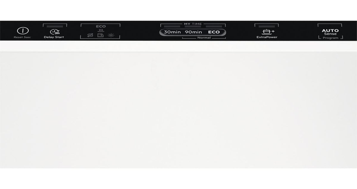 AEG FSB42607Z Fully Integrated Standard Dishwasher - White Control Panel with Sliding Door Fixing Kit - E Rated