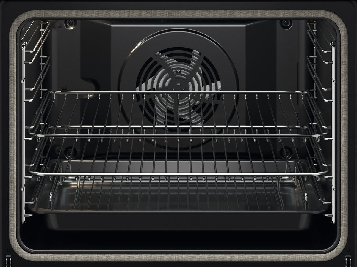 Zanussi ZOPNX6KN Built In Electric Single Oven with Pyrolytic Cleaning - Black - A+ Rated