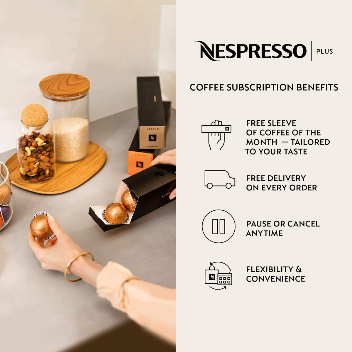 Nespresso by Magimix Vertuo Next 11707 Pod Coffee Machine - Dark Grey