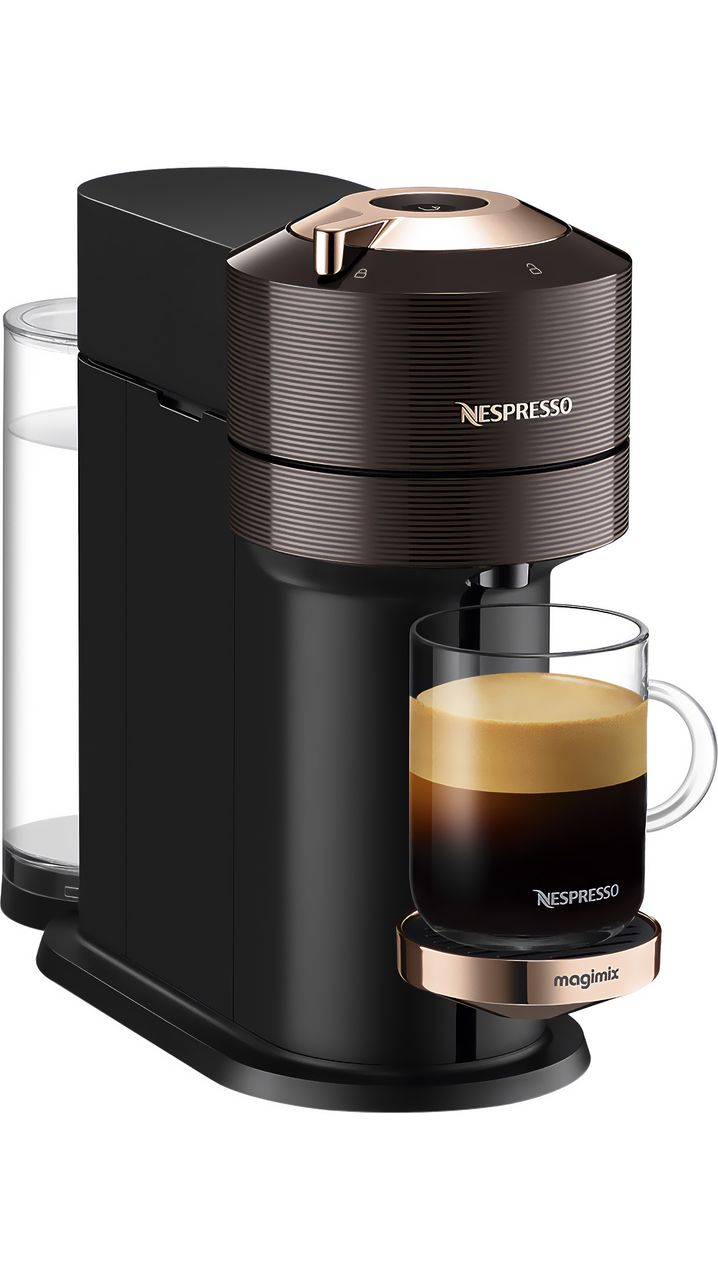 Nespresso by Magimix Vertuo Next 11708 Pod Coffee Machine - Brown