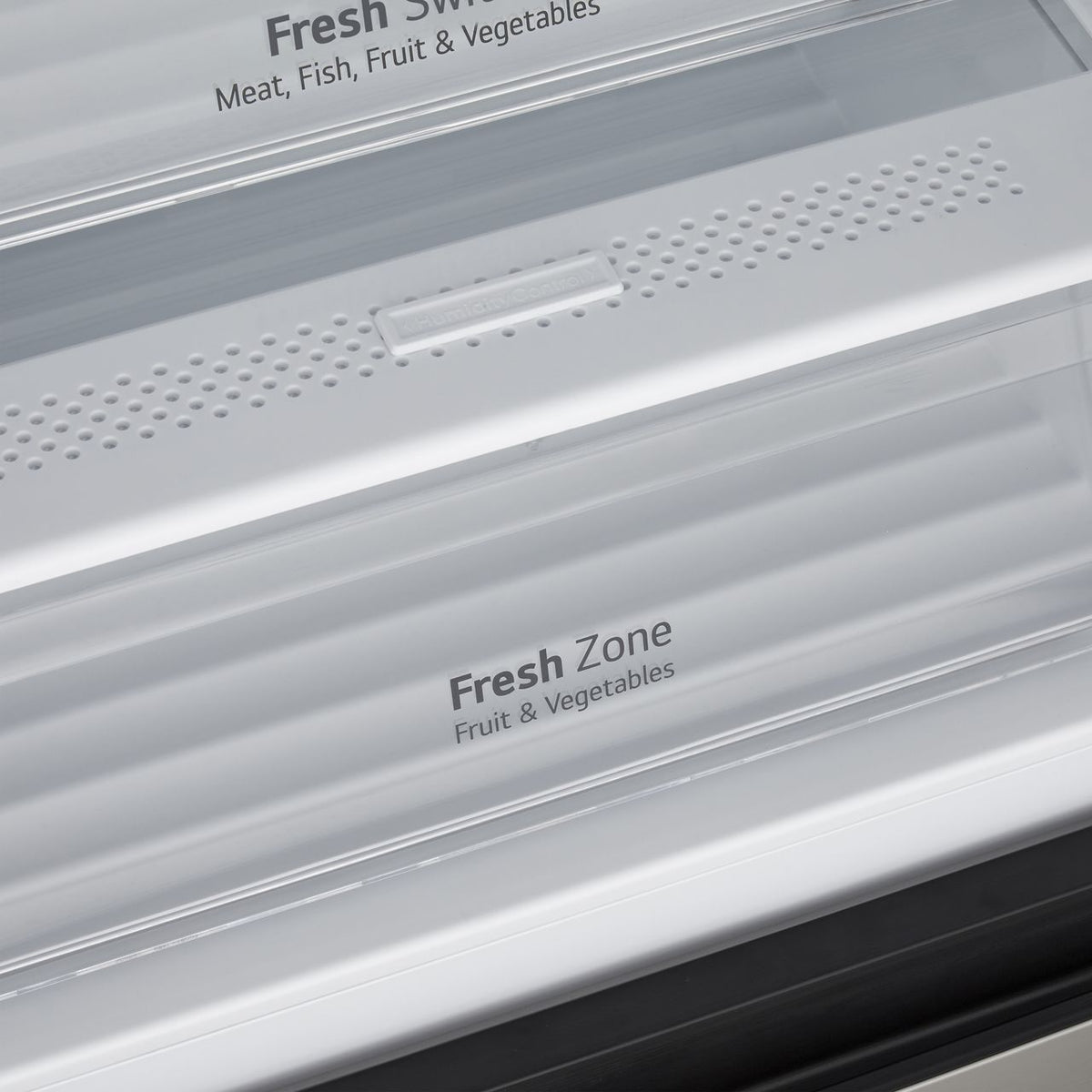 LG GBM22HSADH 70-30 Total No Frost Fridge Freezer - Silver - D Rated