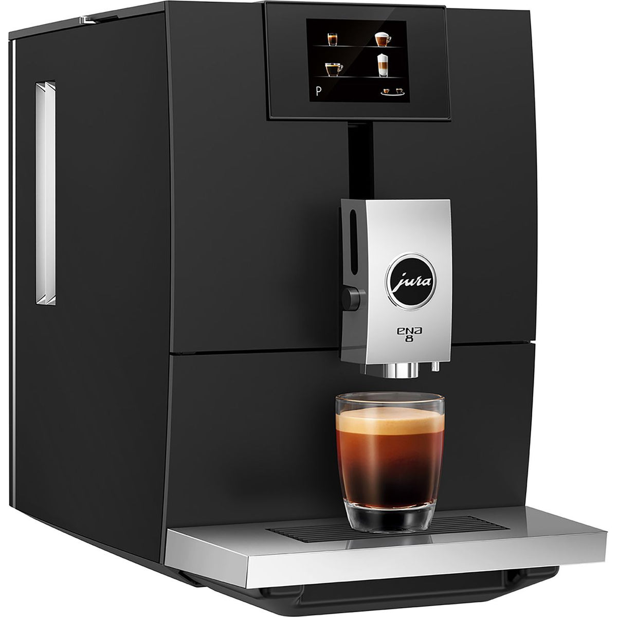 Jura ENA 8 15510 Wifi Connected Bean to Cup Coffee Machine - Black