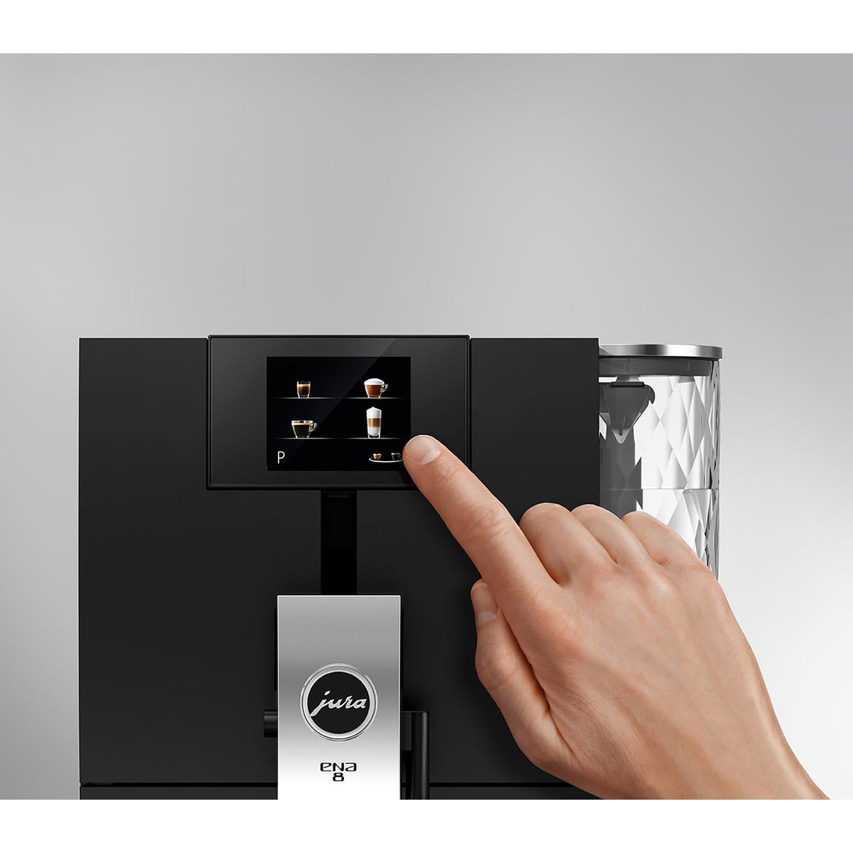 Jura ENA 8 15510 Wifi Connected Bean to Cup Coffee Machine - Black