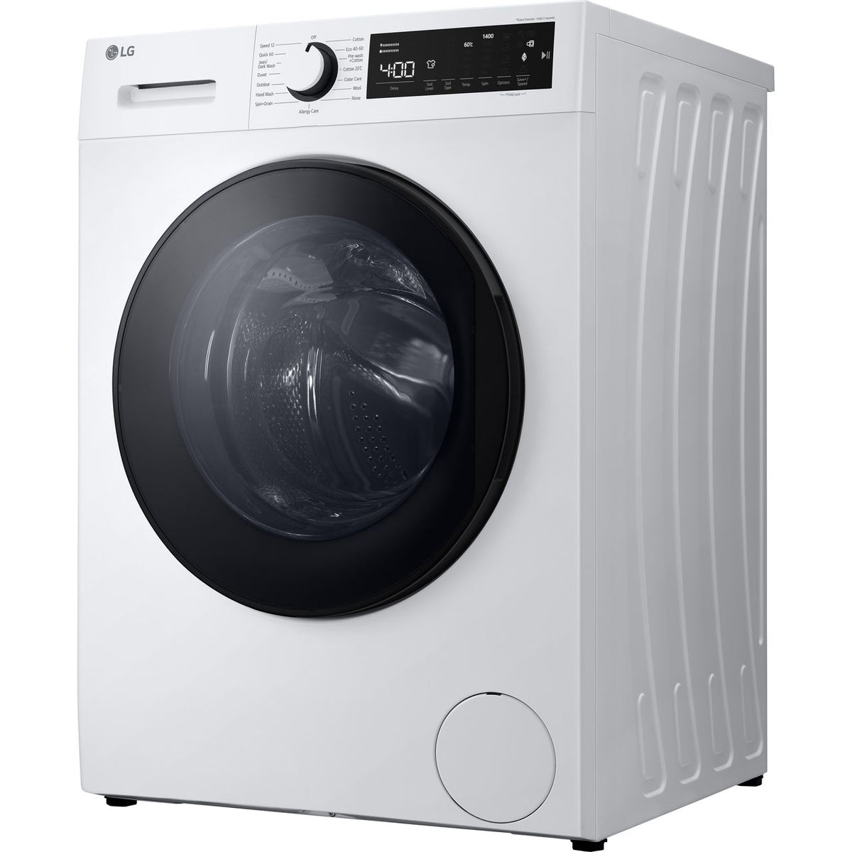 LG F4T209WSE 9kg Washing Machine with 1400 rpm - White - A Rated