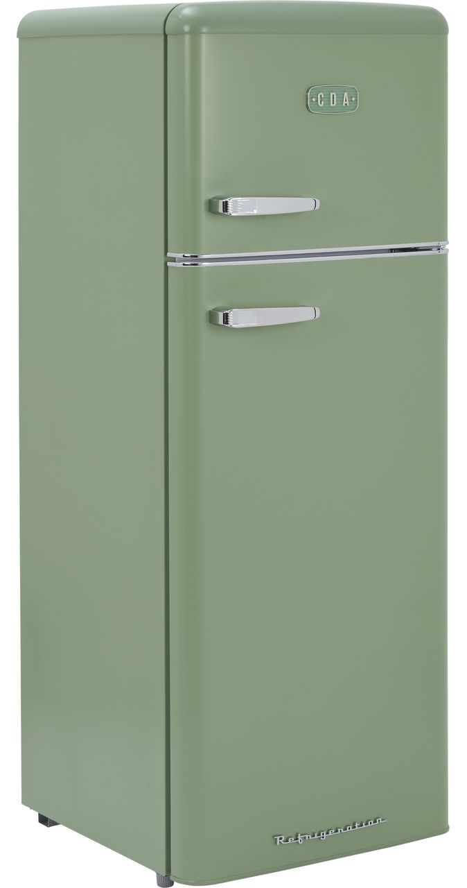 CDA Betty Meadow 90-10 Fridge Freezer - Meadow Green - D Rated