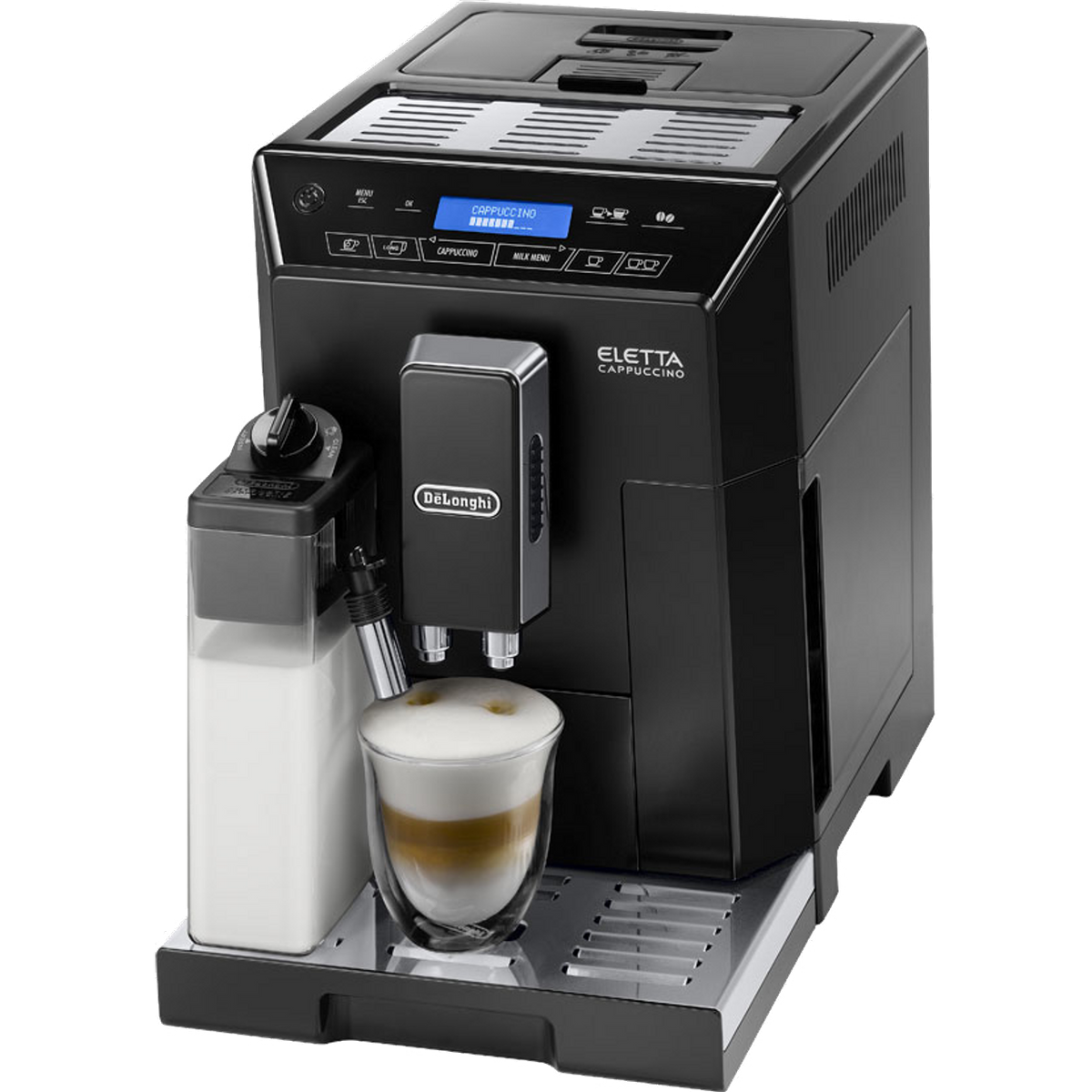 De'Longhi Eletta Cappuccino ECAM44.660.B Bean to Cup Coffee Machine - Black