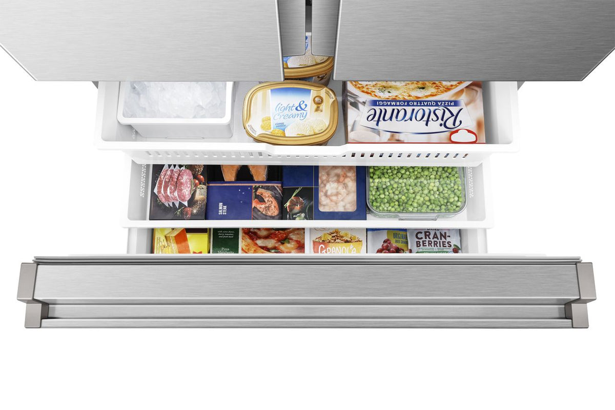 Hisense RF815N4SESE Total No Frost American Fridge Freezer - Stainless Steel - E Rated