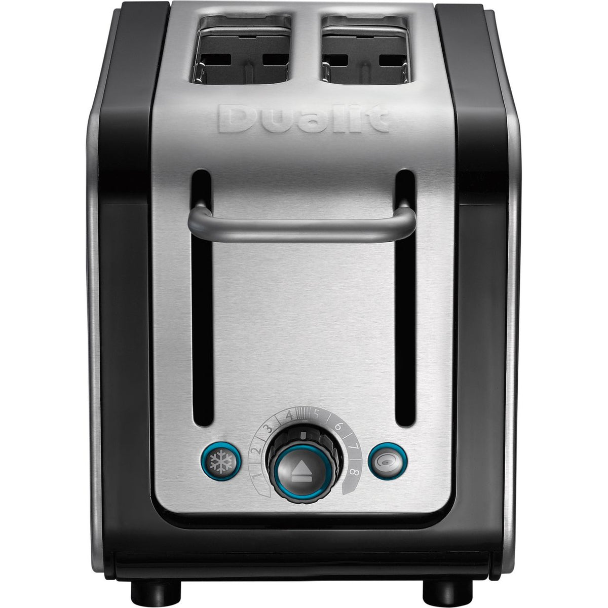 Dualit Architect 26505 2 Slice Toaster - Black - Brushed Steel