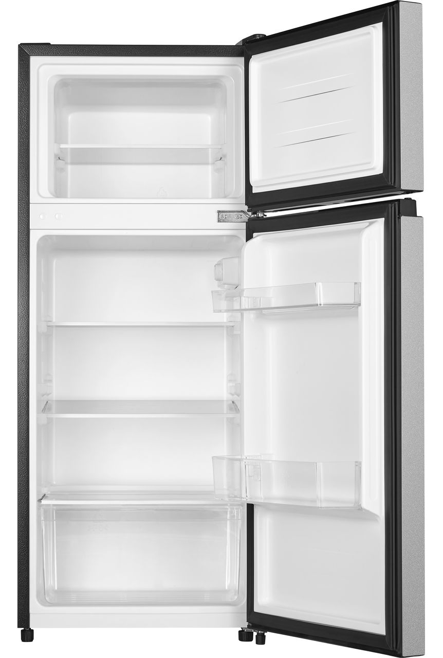 Fridgemaster MTM48120ES 80-20 Fridge Freezer - Silver - E Rated