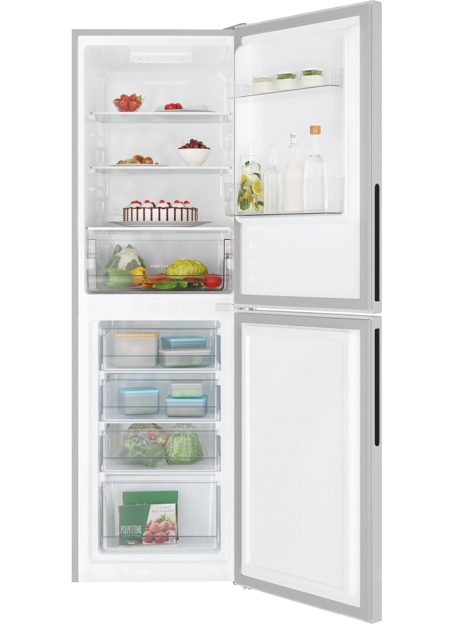 Candy CCT3L517ESK-1 50-50 Fridge Freezer - Silver - E Rated