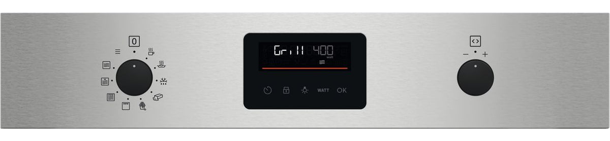 Zanussi Series 40 MicroMax Oven ZVENW6X3 Built In Combination Microwave Oven - Stainless Steel