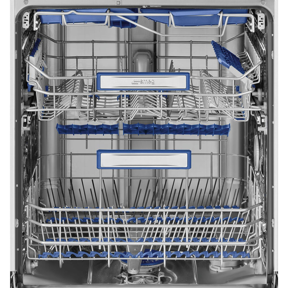 Smeg DI324AQ Fully Integrated Standard Dishwasher - Silver Control Panel - A Rated