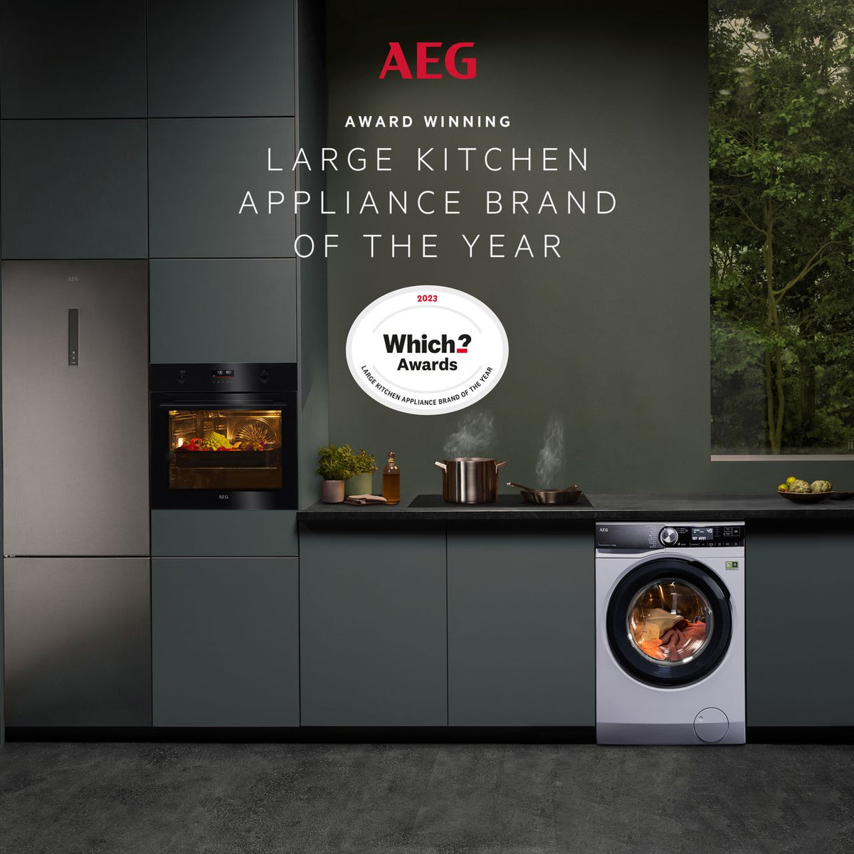 AEG TR959M6BC Wifi Connected 9Kg Heat Pump Tumble Dryer - White - A+++ Rated