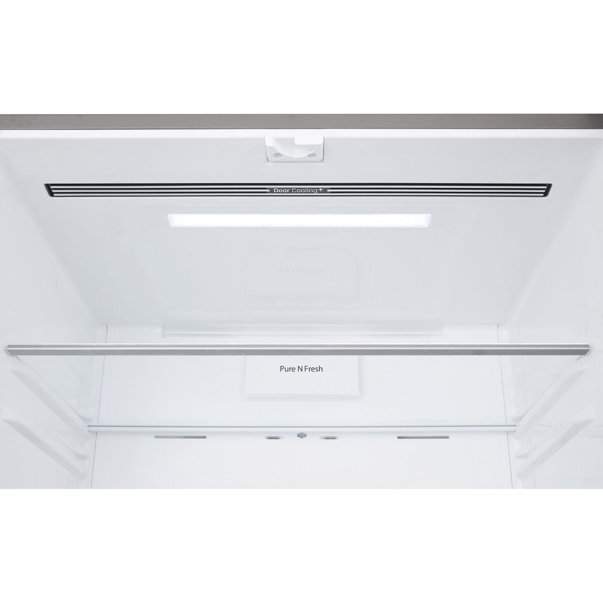 LG NatureFRESH™ GMB844PZ4E Wifi Connected Frost Free American Fridge Freezer - Shiny Steel - E Rated