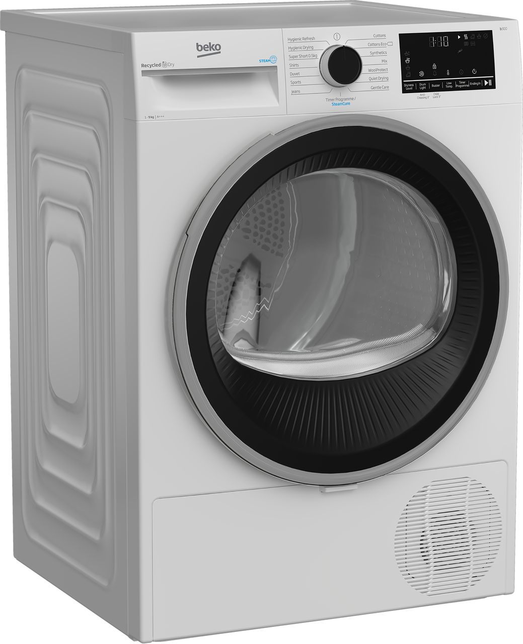 Beko B3T49241DW 9Kg Heat Pump Tumble Dryer - White - A+++ Rated