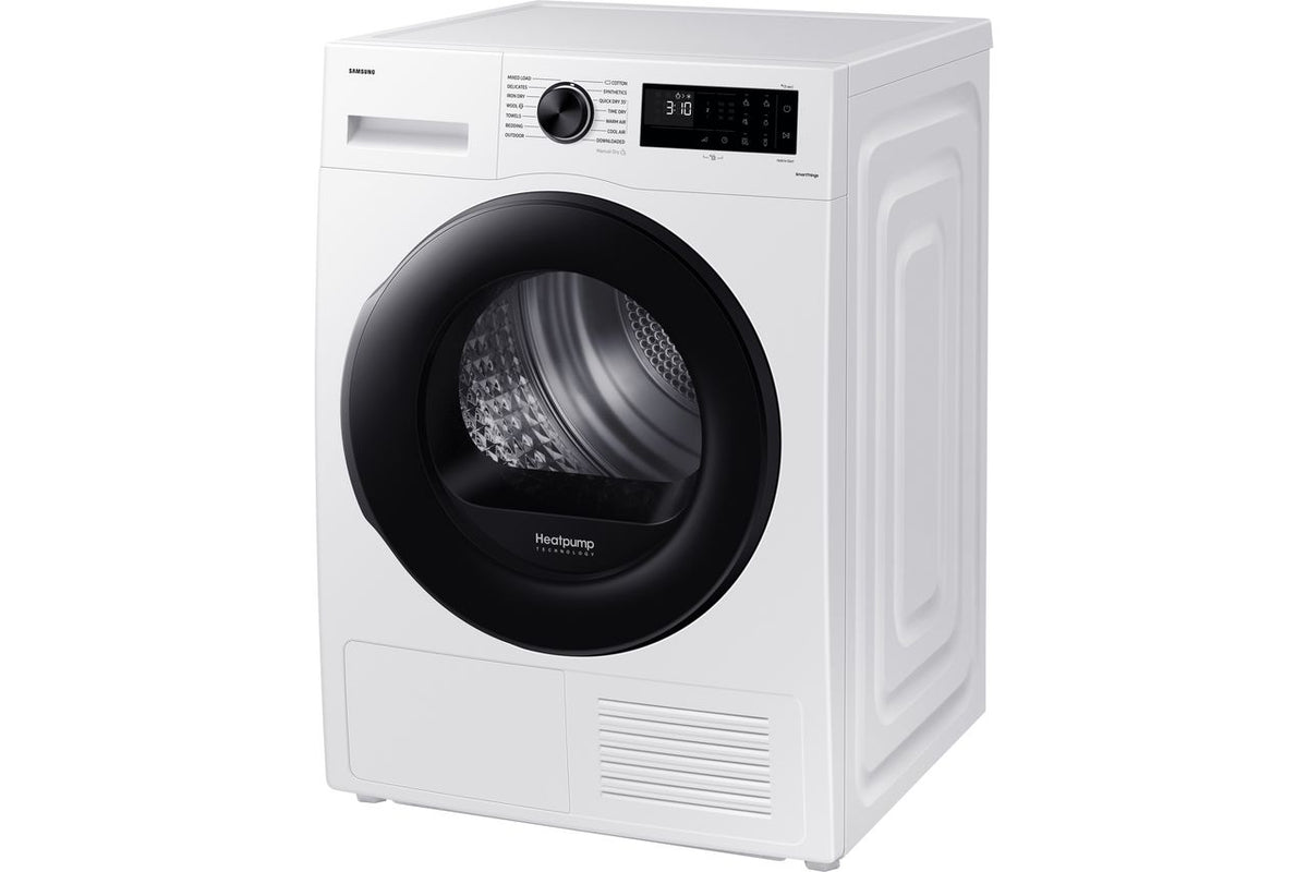 Samsung Series 5 OptimalDry™ DV80CGC0B0AE Wifi Connected 8Kg Heat Pump Tumble Dryer - White - A++ Rated