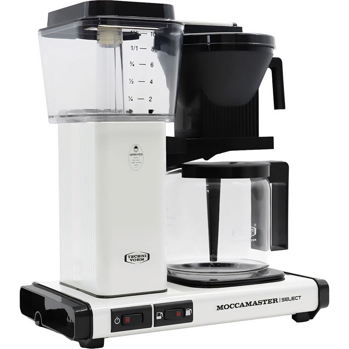 Moccamaster KBG 741 Select 53805 Filter Coffee Machine - Off White