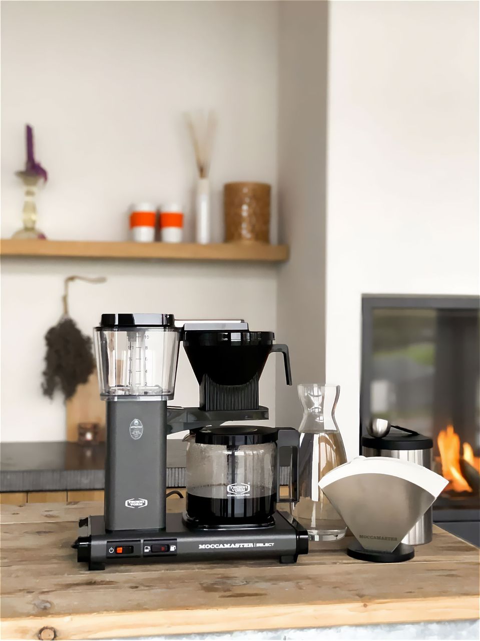 Moccamaster KBG 741 Select 53811 Filter Coffee Machine - Stone Grey