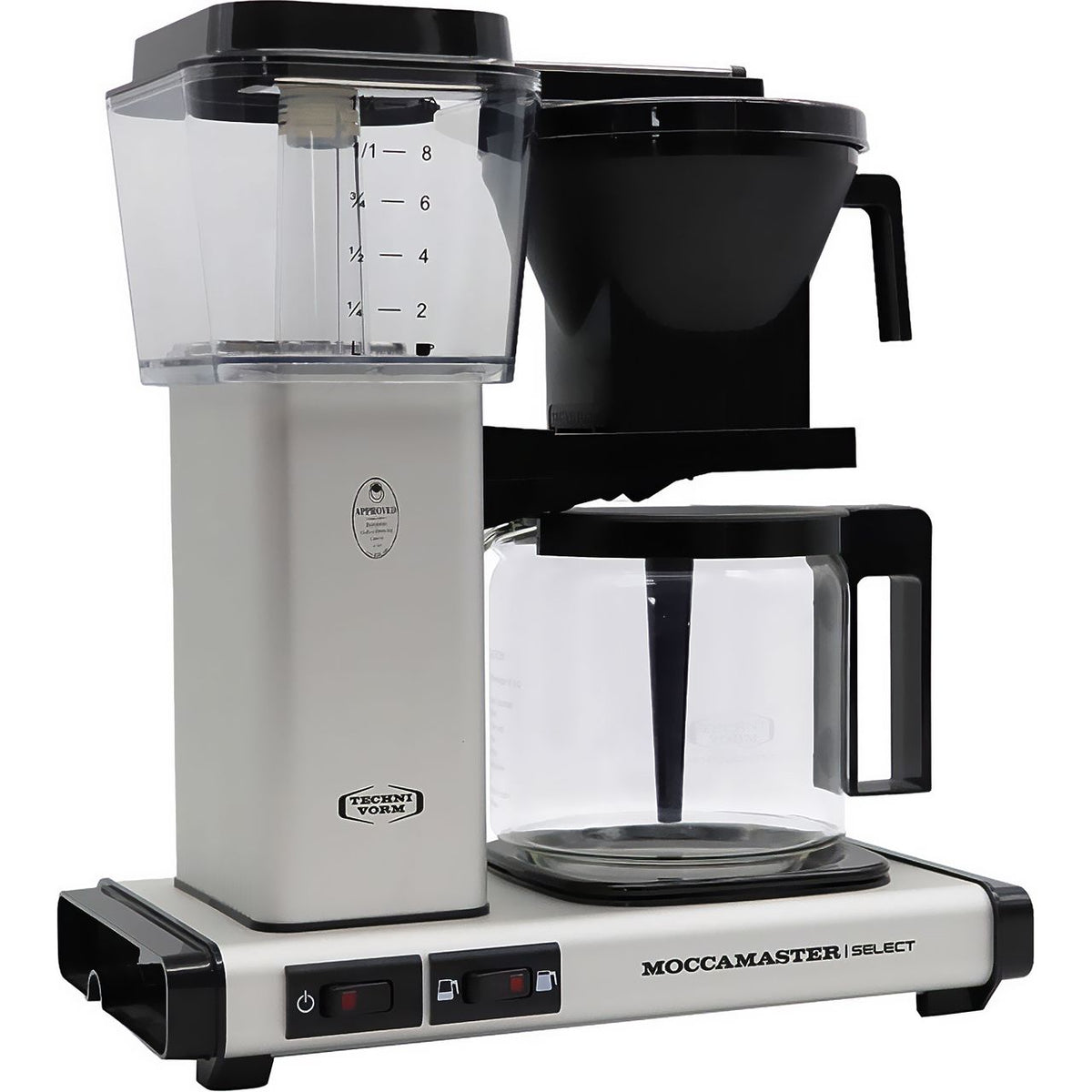 Moccamaster KBG 741 Select 53813 Filter Coffee Machine - Matt Silver