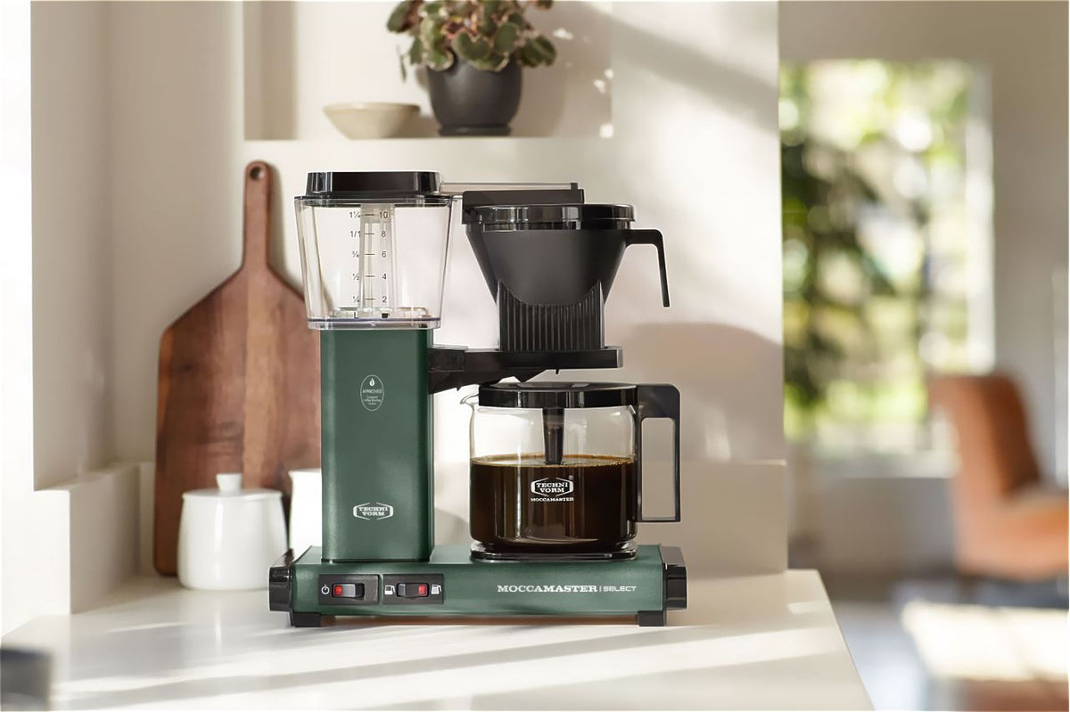 Moccamaster KBG 741 Select 53822 Filter Coffee Machine - Forest Green