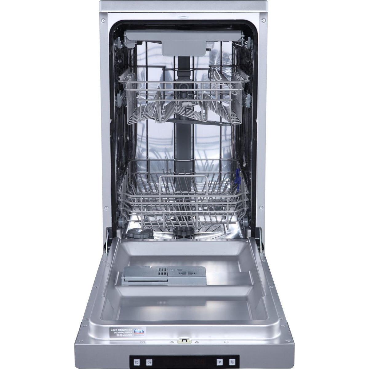 Hisense HS523E15XUK Slimline Dishwasher - Stainless Steel - E Rated