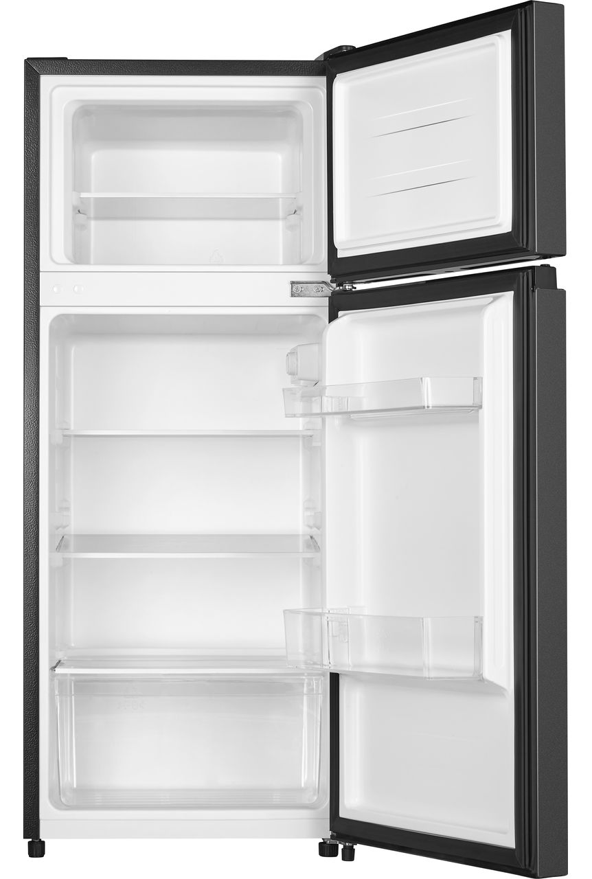 Fridgemaster MTM48120EB 80-20 Fridge Freezer - Black - E Rated