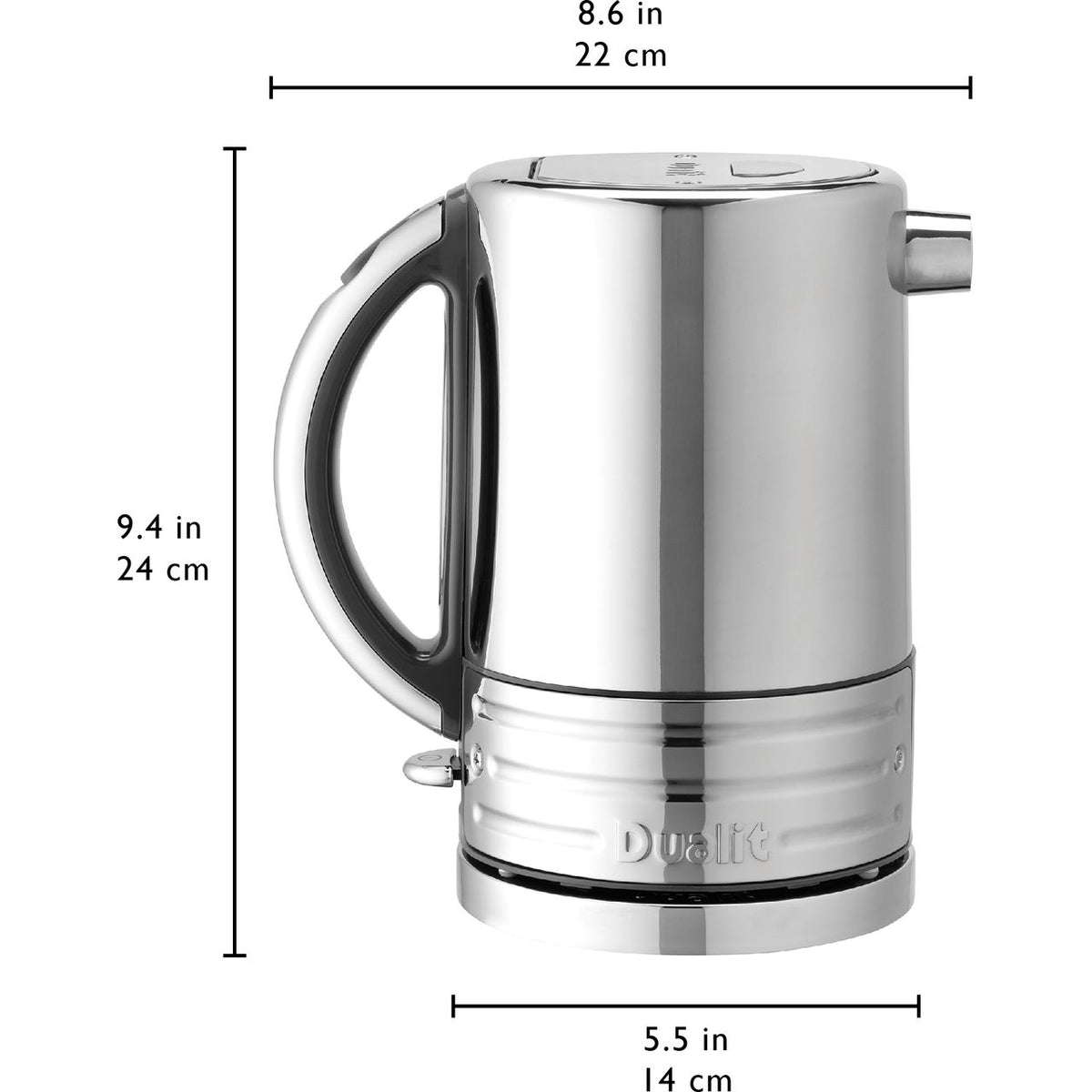 Dualit Architect 72926 Kettle - Stainless Steel - Grey