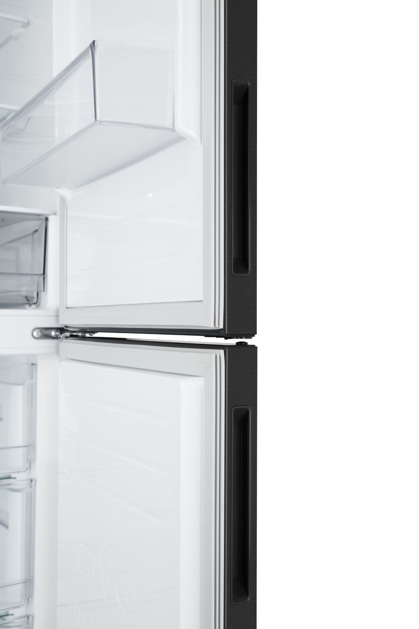 LG NatureFRESH™ GBP62MCNAC 70-30 Frost Free Fridge Freezer - Black - A Rated