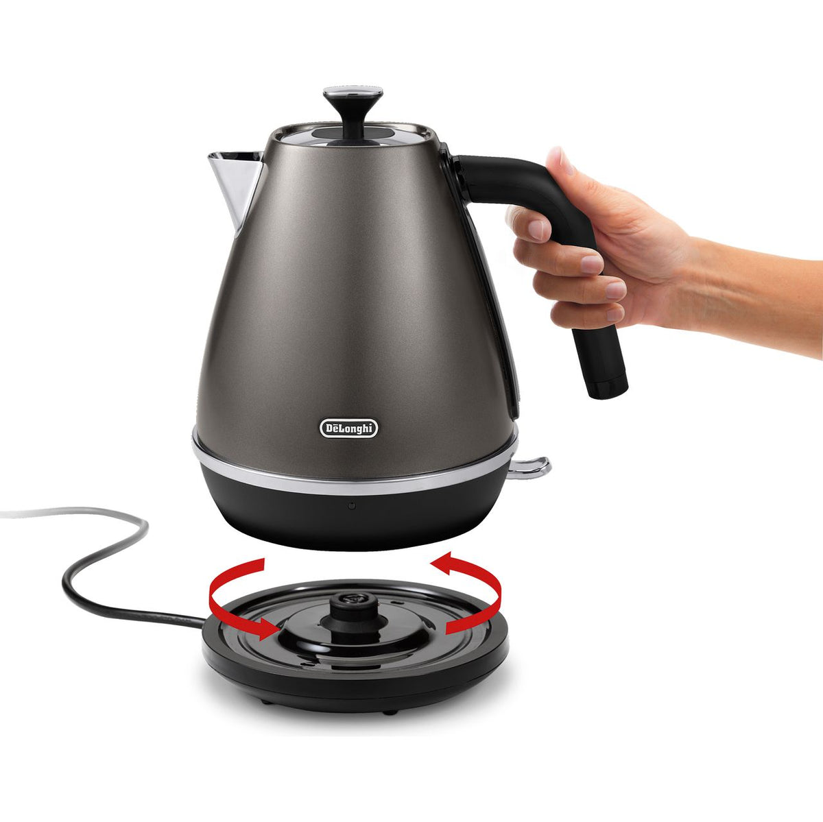 De'Longhi Distinta X KBIN3001.TB Kettle - Titanium