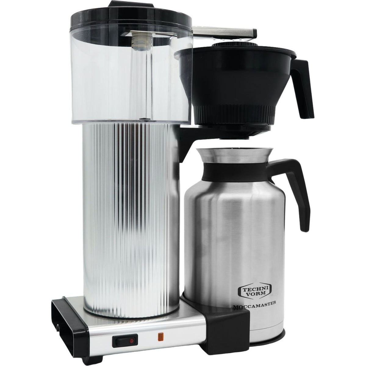 Moccamaster CDT Grand Professional 39225 Filter Coffee Machine - Black - Silver