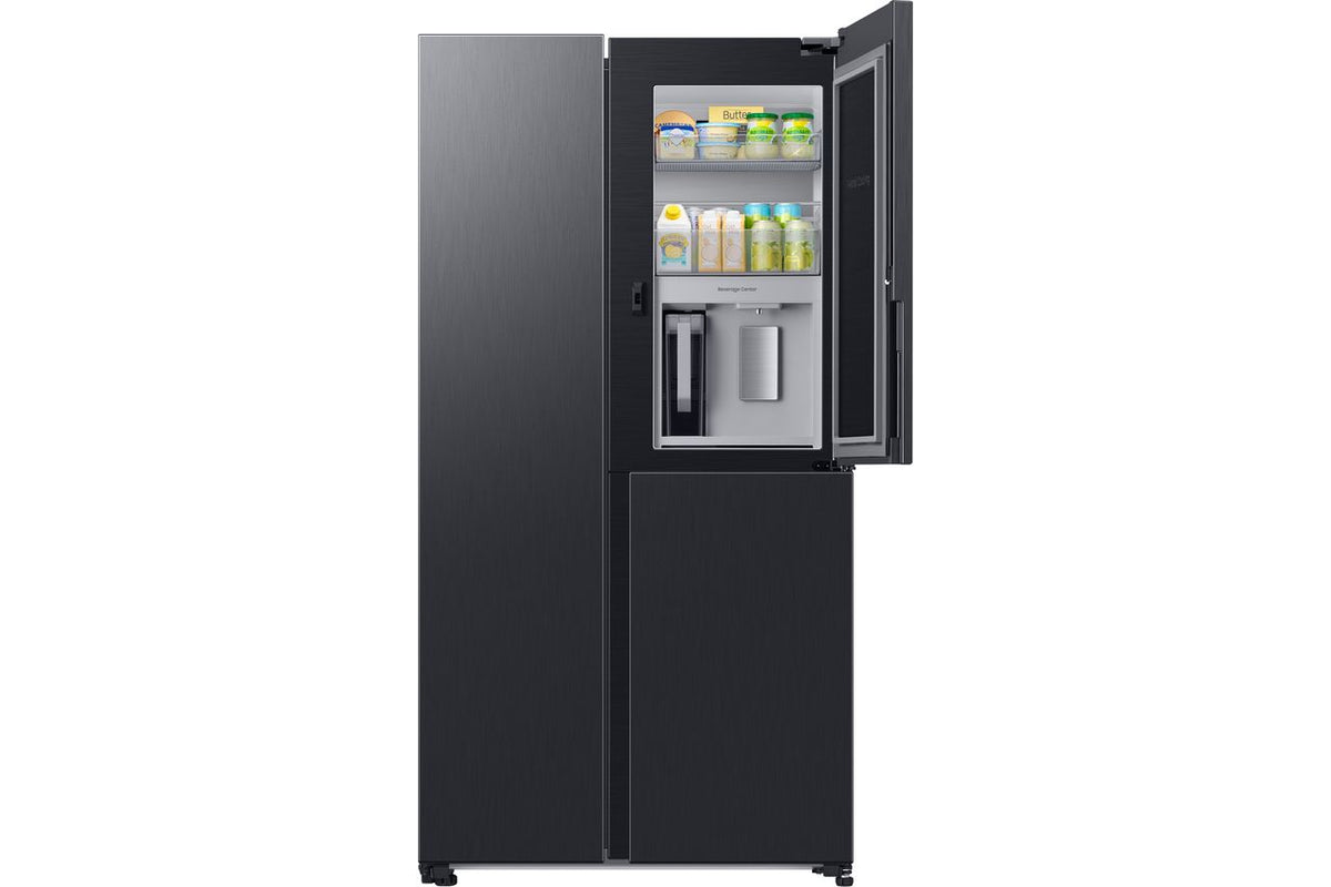 Samsung Series 9 Beverage Center™ RH69CG895DB1EU Wifi Connected Total No Frost American Fridge Freezer - Black