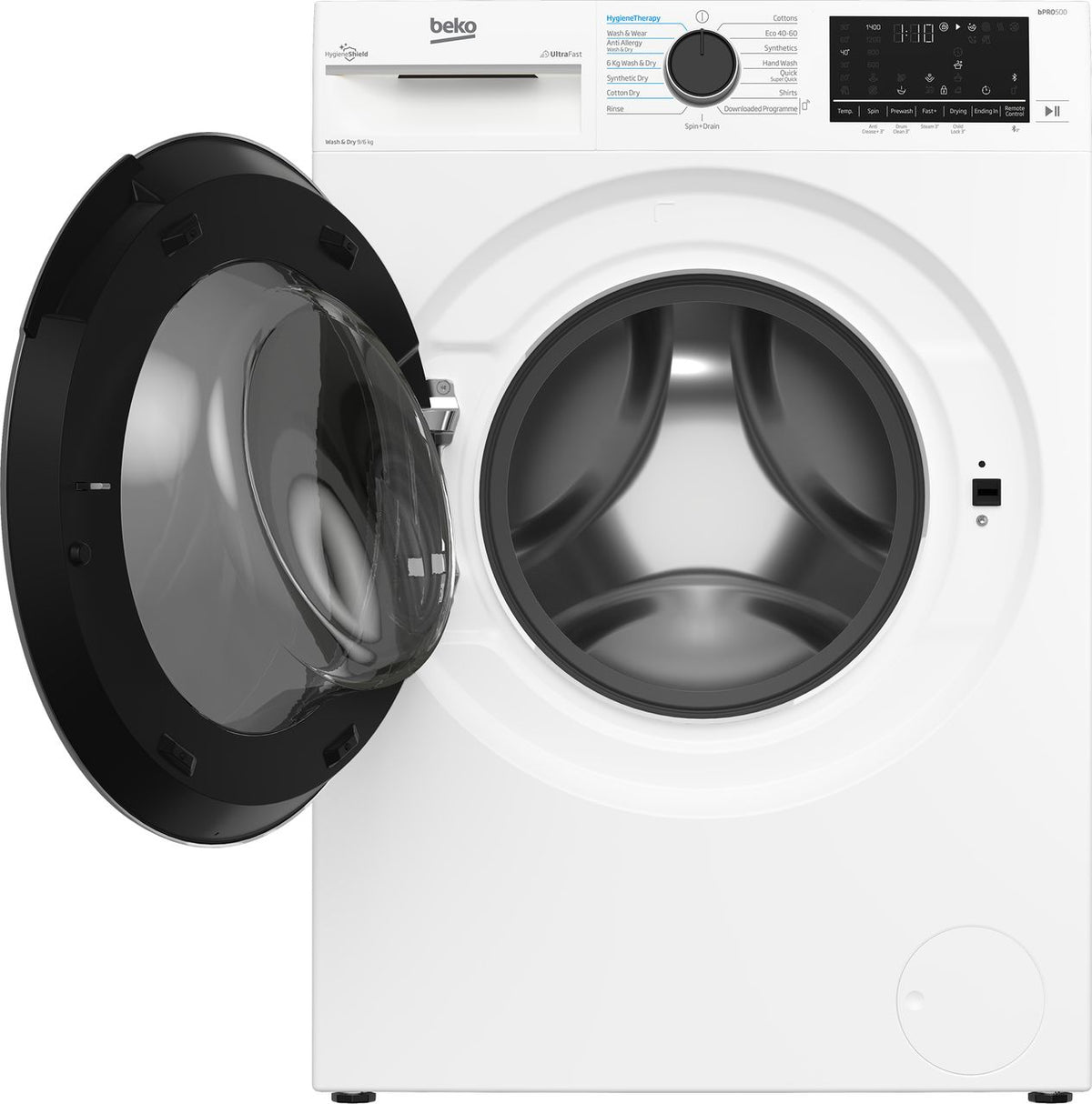 Beko B5D59645UW 9Kg - 6Kg Washer Dryer with 1400 rpm - White - D Rated