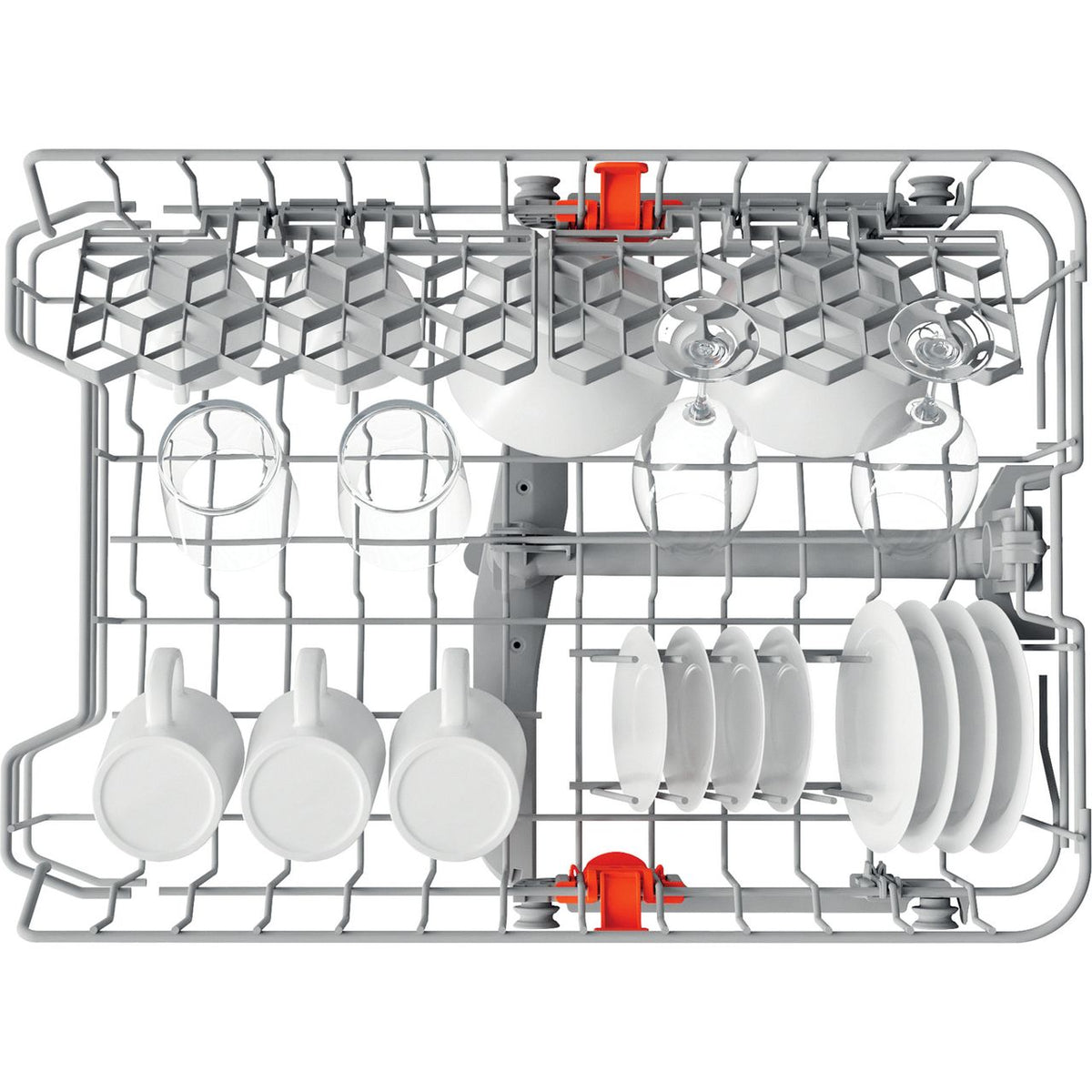 Hotpoint HF9E1B19BUK Slimline Dishwasher - Black - F Rated