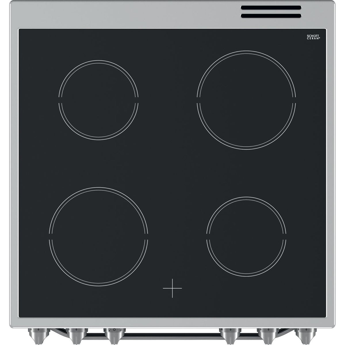 Hotpoint HS67V5KHX-UK Electric Cooker with Ceramic Hob - Inox - A Rated