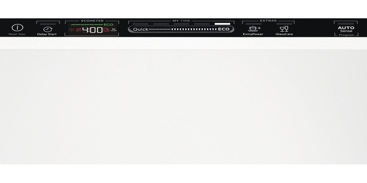 AEG 6000 SatelliteClean® FSS64907Z Fully Integrated Standard Dishwasher - White Control Panel - C Rated